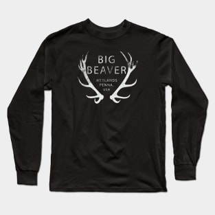 Big Beaver, PA - Wetlands (Distressed) Long Sleeve T-Shirt